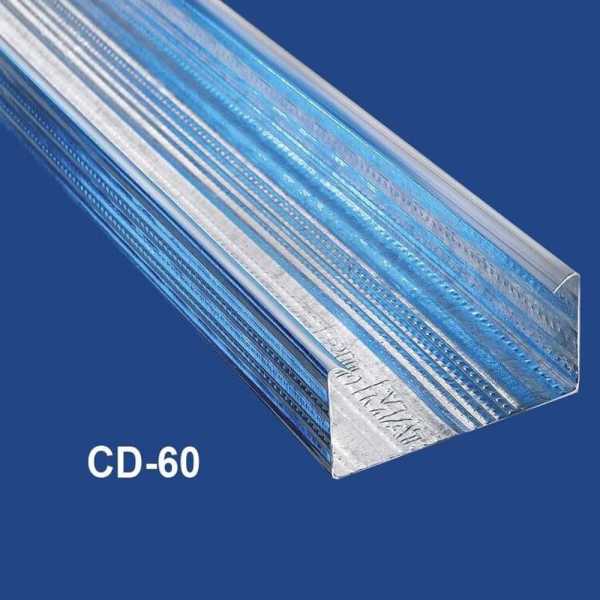 Vázprofil álmennyezethez - 0,6 mm CD60