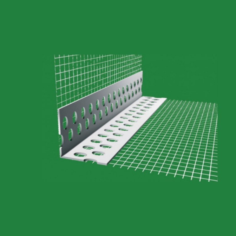 ECO hálós PVC élvédő - 10 x 10 cm - 2,5 fm/db