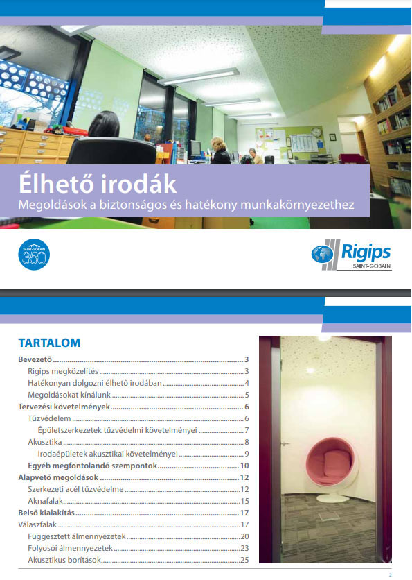 Élhető irodák